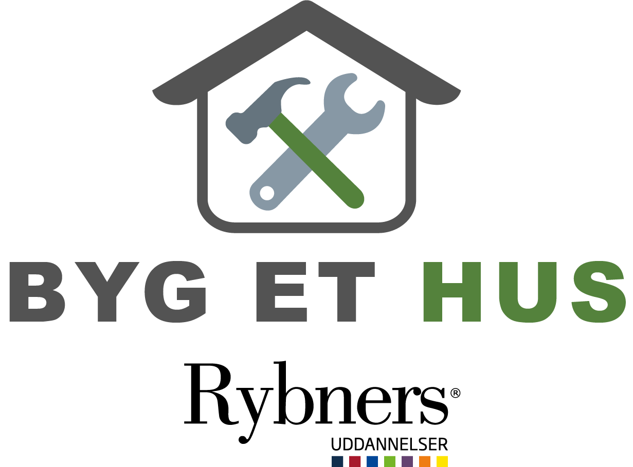 Rybners Byg et hus logo